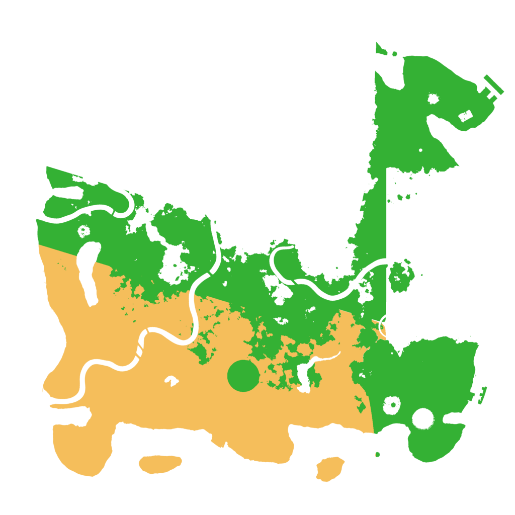 Biome Rust Map: Procedural Map, Size: 4250, Seed: 33129