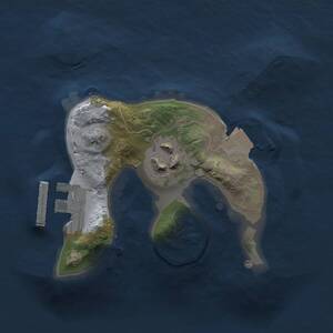 Thumbnail Rust Map: Procedural Map, Size: 1500, Seed: 1586544955, 3 Monuments