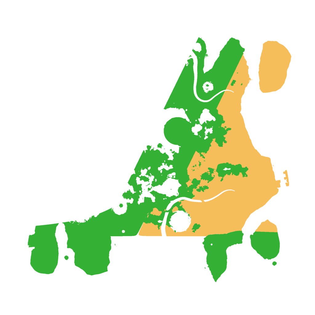 Biome Rust Map: Procedural Map, Size: 3000, Seed: 2006914315
