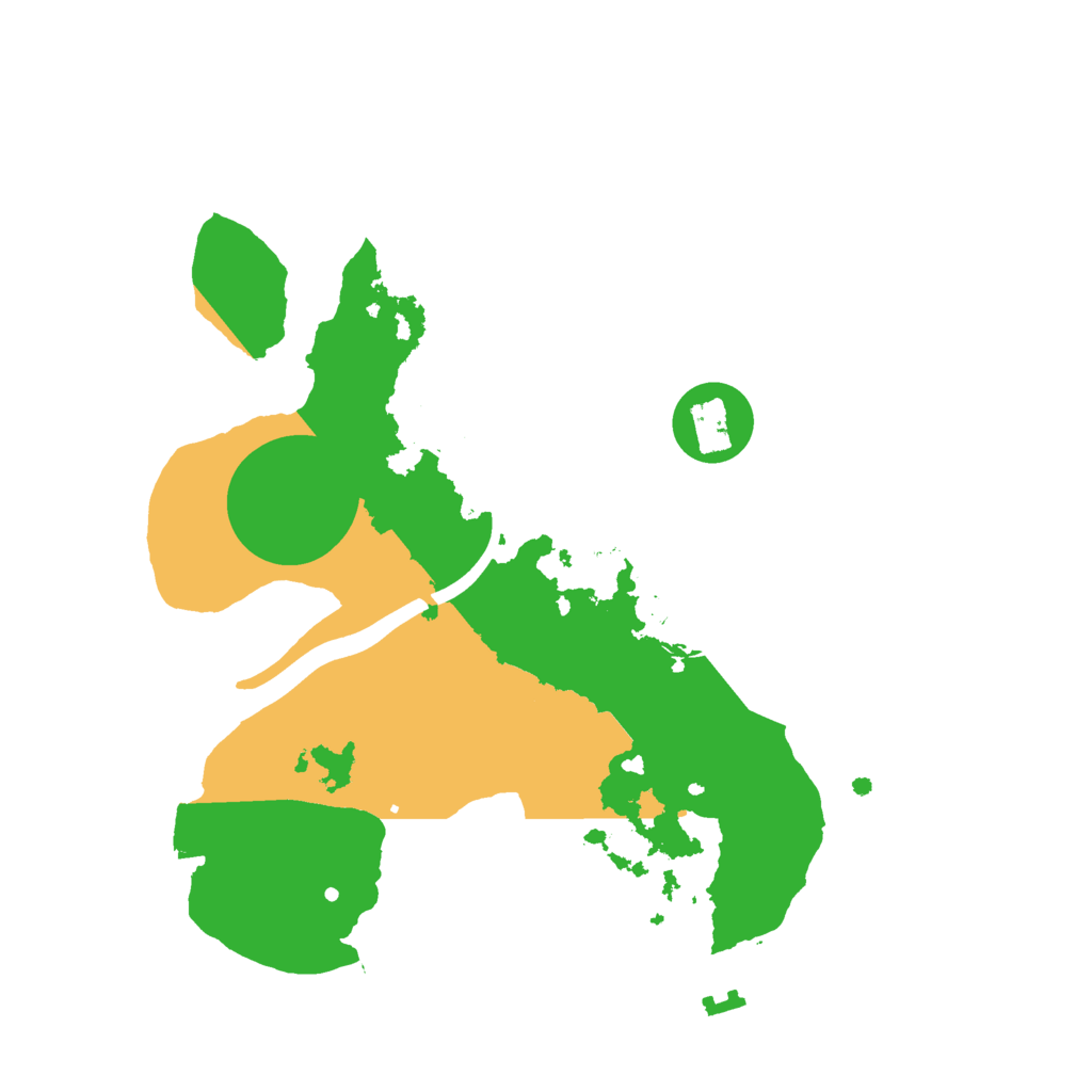 Biome Rust Map: Procedural Map, Size: 2299, Seed: 1349588036