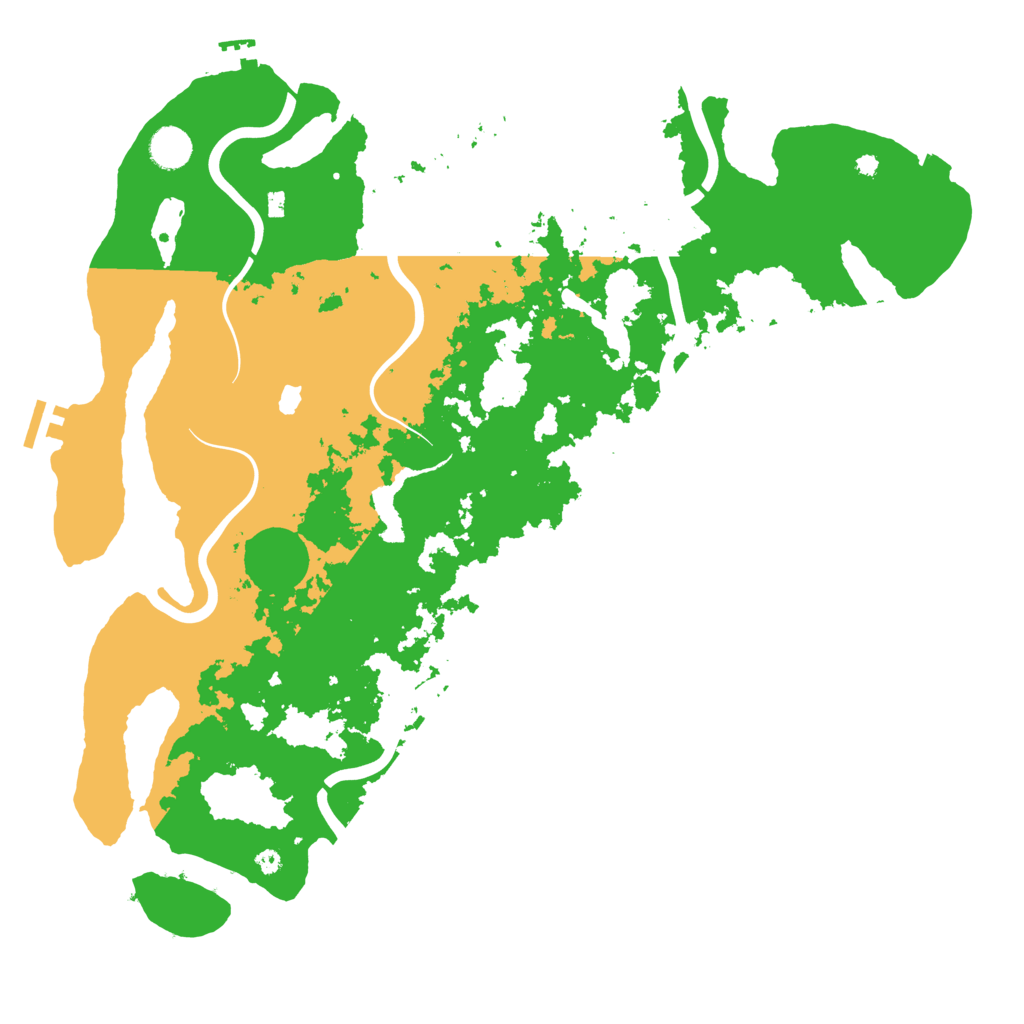 Biome Rust Map: Procedural Map, Size: 4250, Seed: 1902500718