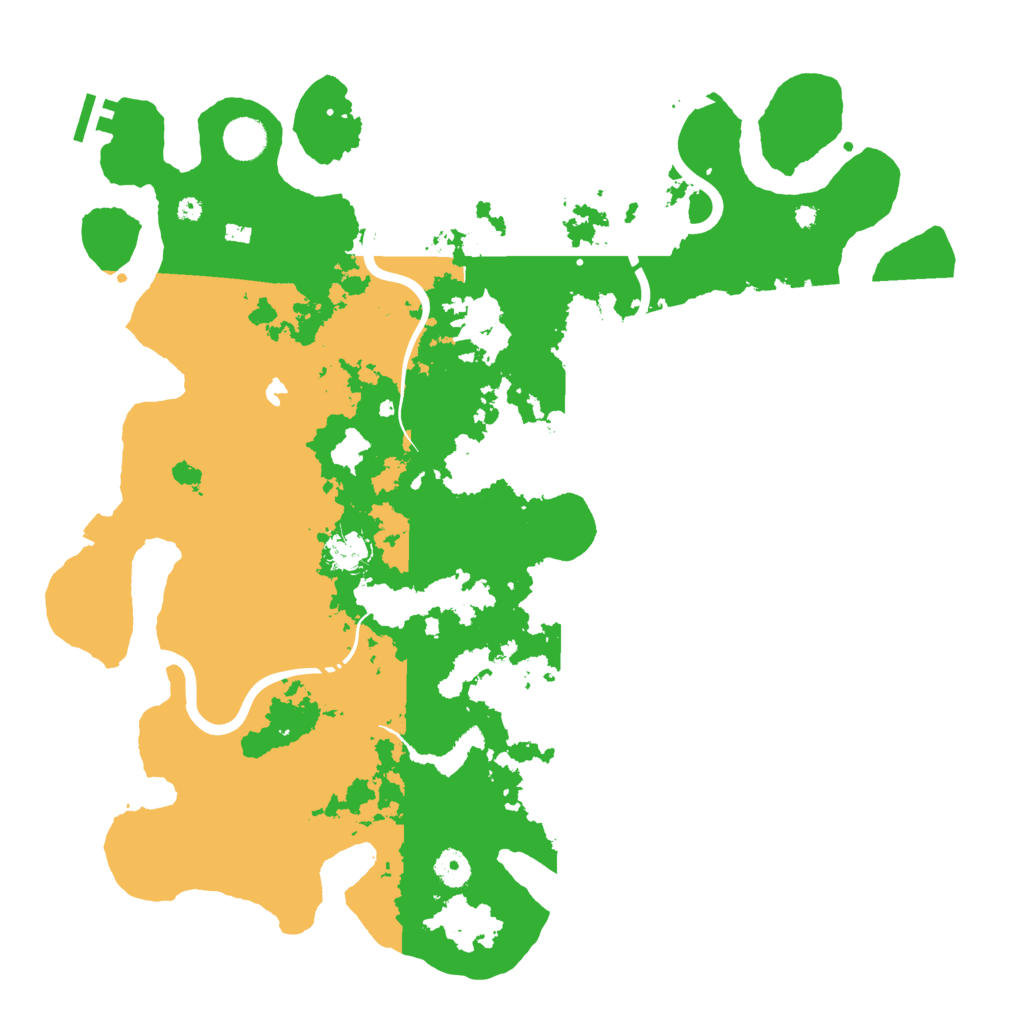 Biome Rust Map: Procedural Map, Size: 4250, Seed: 487534785