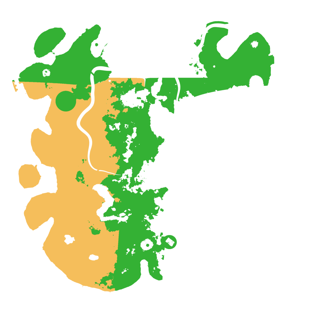 Biome Rust Map: Procedural Map, Size: 4000, Seed: 42976156