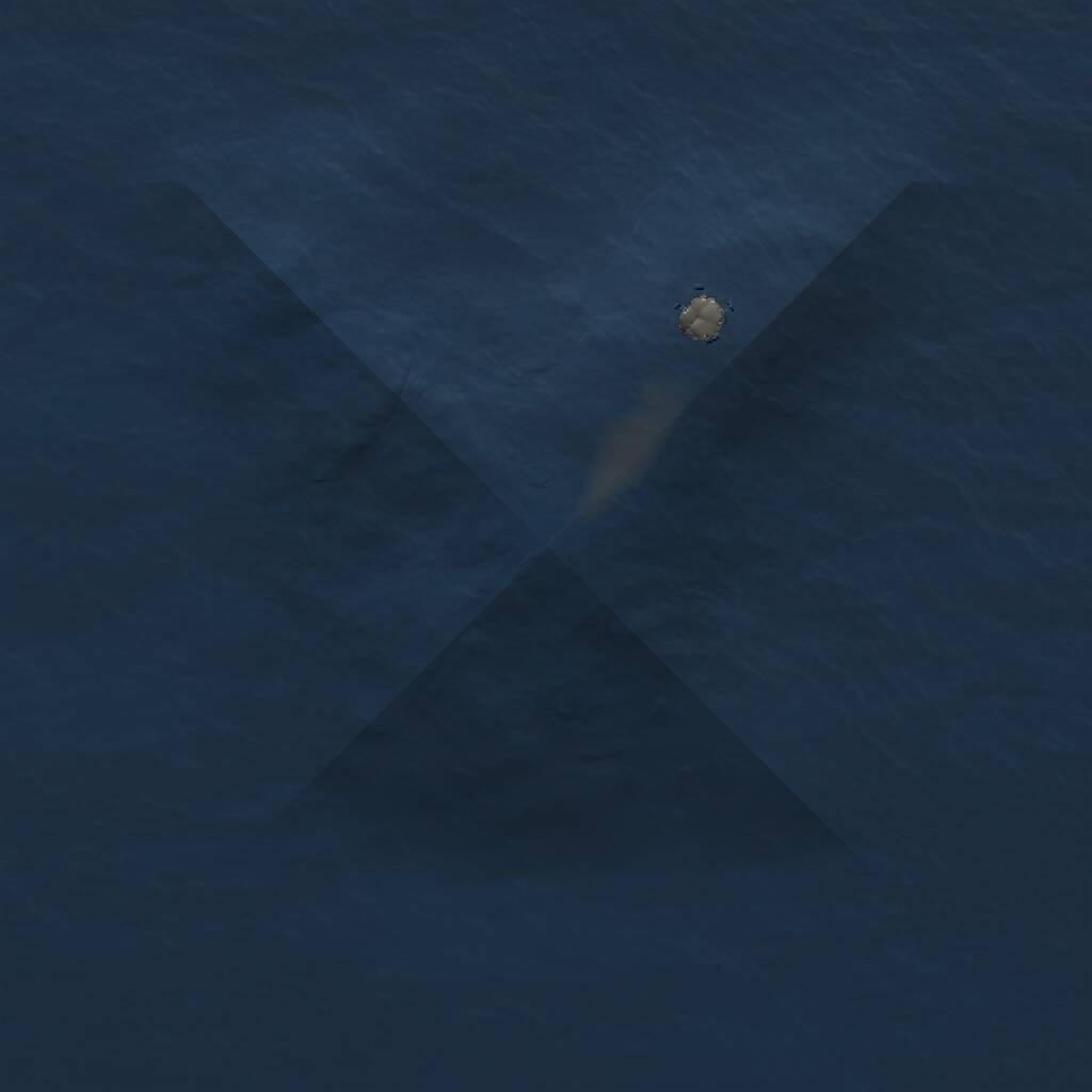 Rust Map: Procedural Map, Size: 1000, Seed: 4810, 1 Monuments