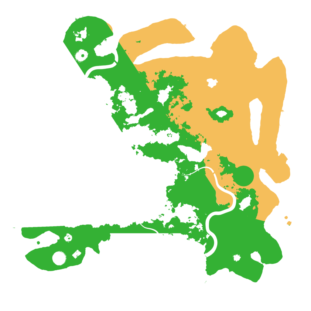 Biome Rust Map: Procedural Map, Size: 4000, Seed: 320994244