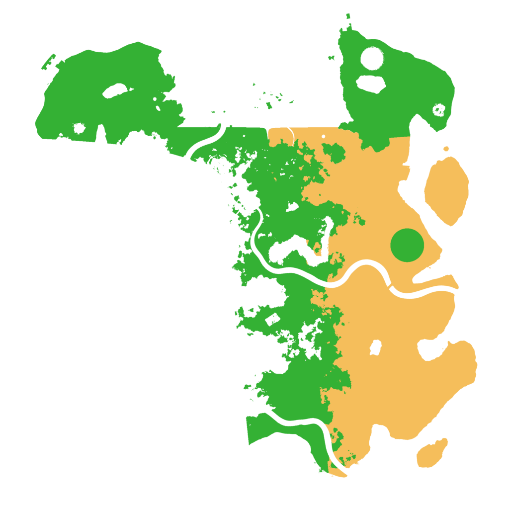 Biome Rust Map: Procedural Map, Size: 4000, Seed: 213123