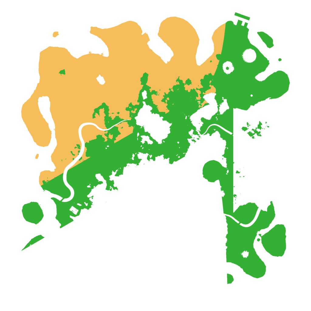 Biome Rust Map: Procedural Map, Size: 4000, Seed: 1825329616