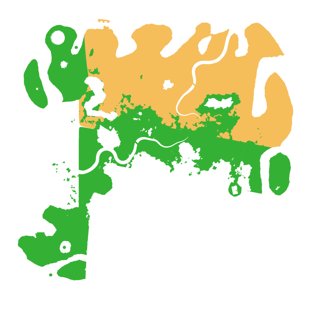 Biome Rust Map: Procedural Map, Size: 4000, Seed: 2126365500