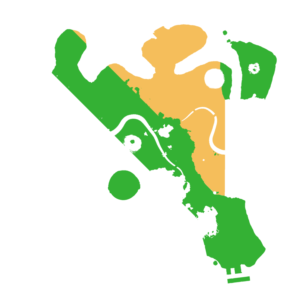 Biome Rust Map: Procedural Map, Size: 2700, Seed: 988945