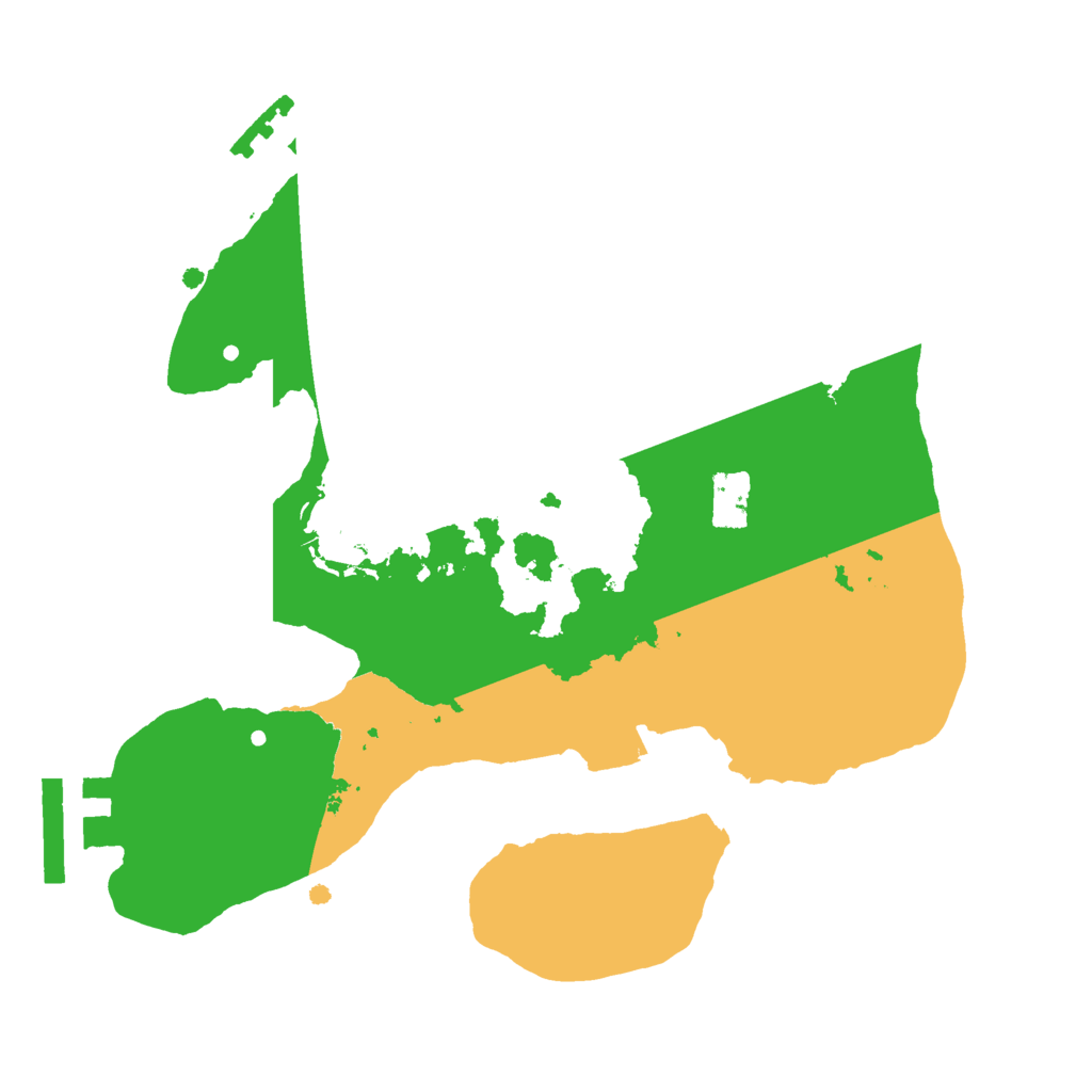 Biome Rust Map: Procedural Map, Size: 2100, Seed: 725640510