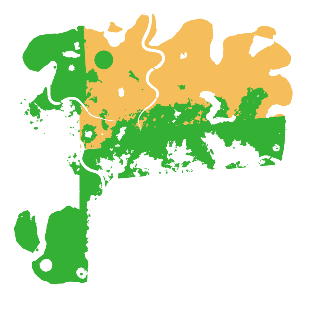 Biome Rust Map: Procedural Map, Size: 4500, Seed: 379859120