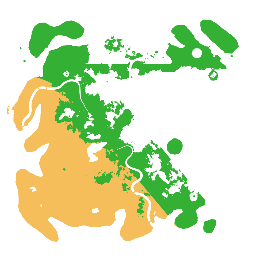 Biome Rust Map: Procedural Map, Size: 4500, Seed: 899292054