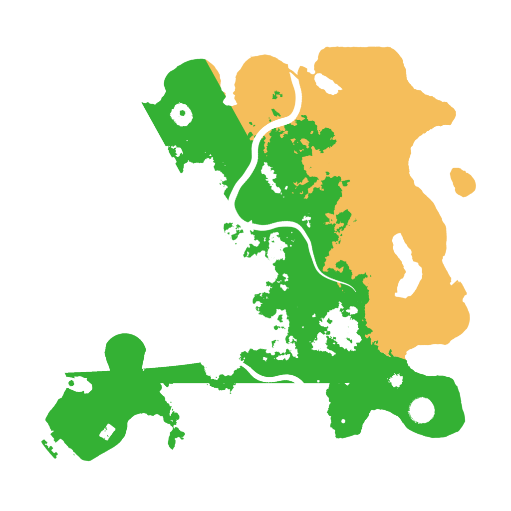 Biome Rust Map: Procedural Map, Size: 3520, Seed: 649861369