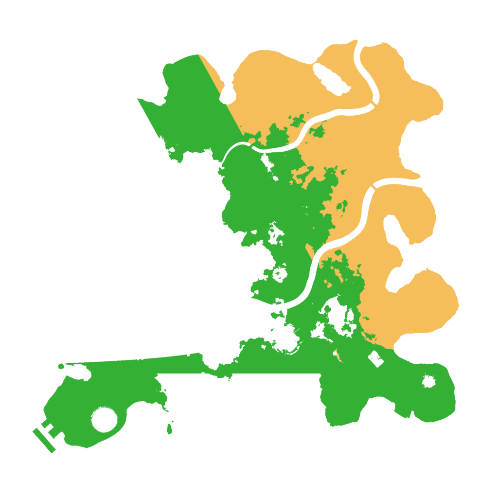 Biome Rust Map: Procedural Map, Size: 3450, Seed: 649861369