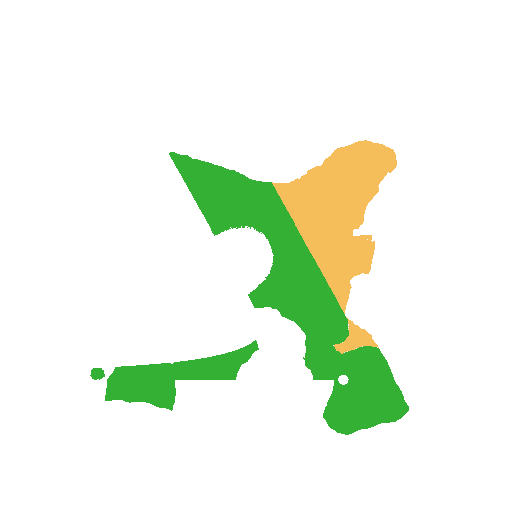 Biome Rust Map: Procedural Map, Size: 1500, Seed: 582651570