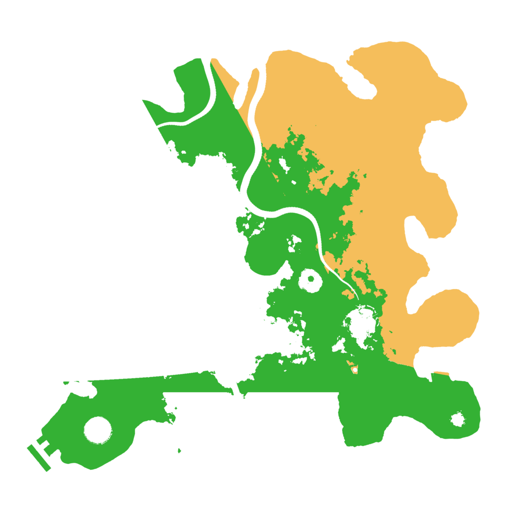 Biome Rust Map: Procedural Map, Size: 3400, Seed: 649861369