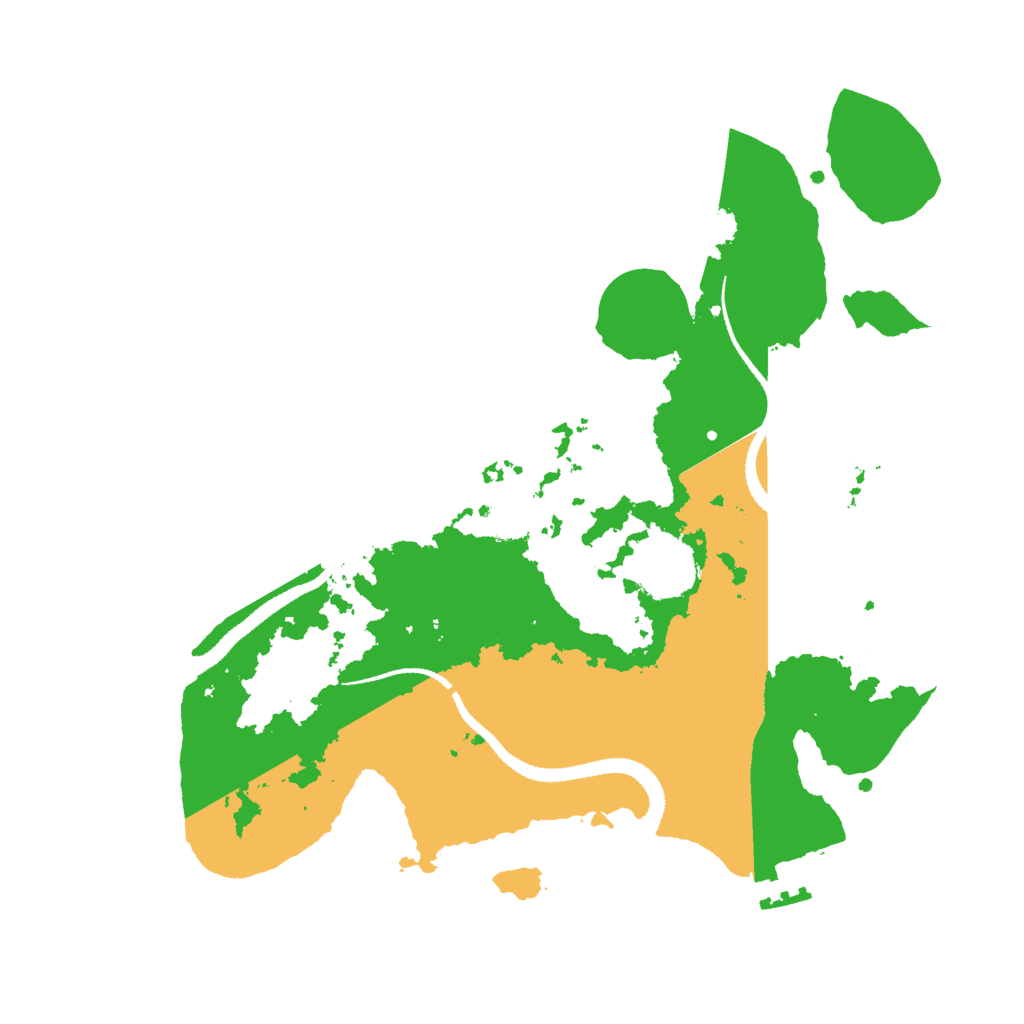 Biome Rust Map: Procedural Map, Size: 3000, Seed: 928347593