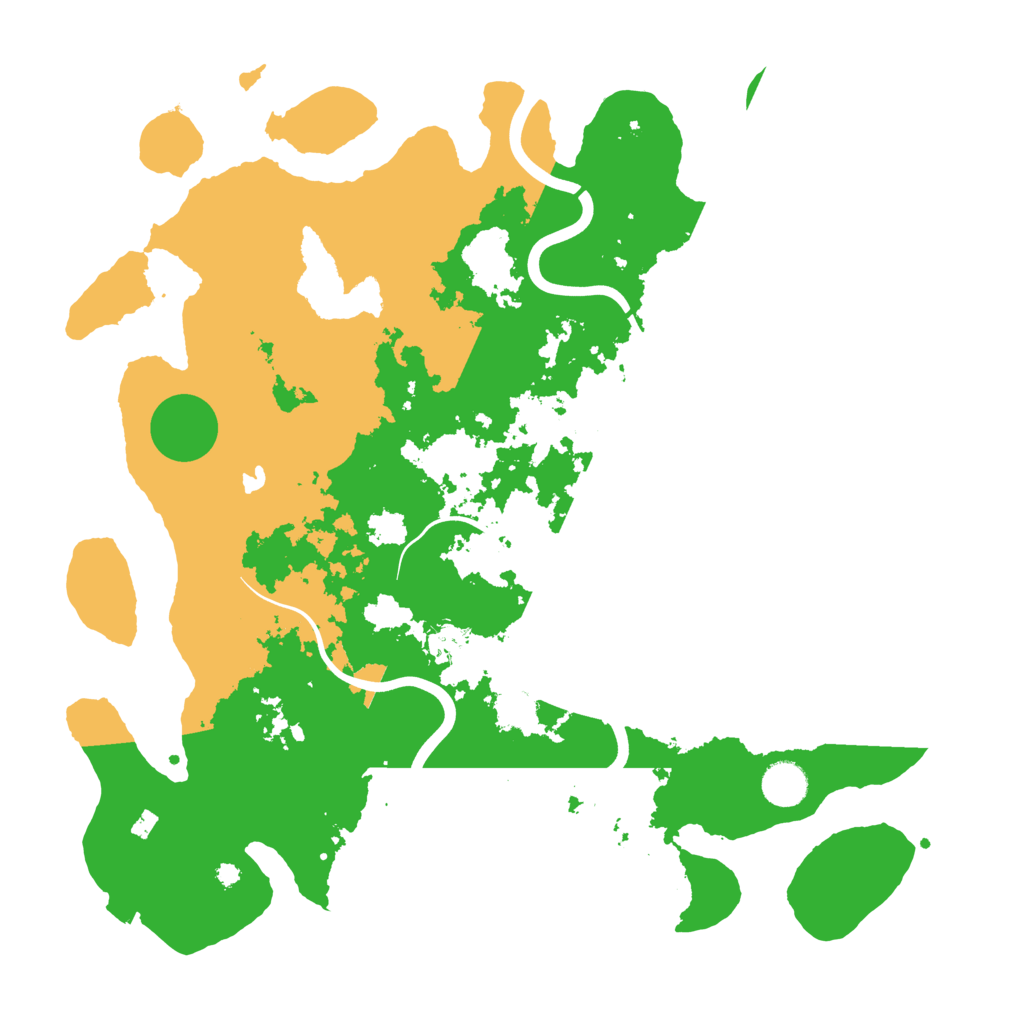 Biome Rust Map: Procedural Map, Size: 4000, Seed: 521709951