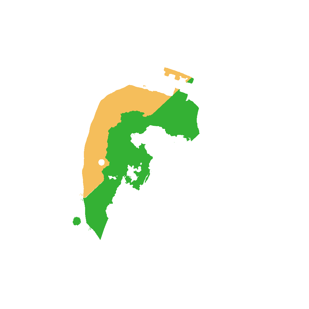 Biome Rust Map: Procedural Map, Size: 1500, Seed: 21549844