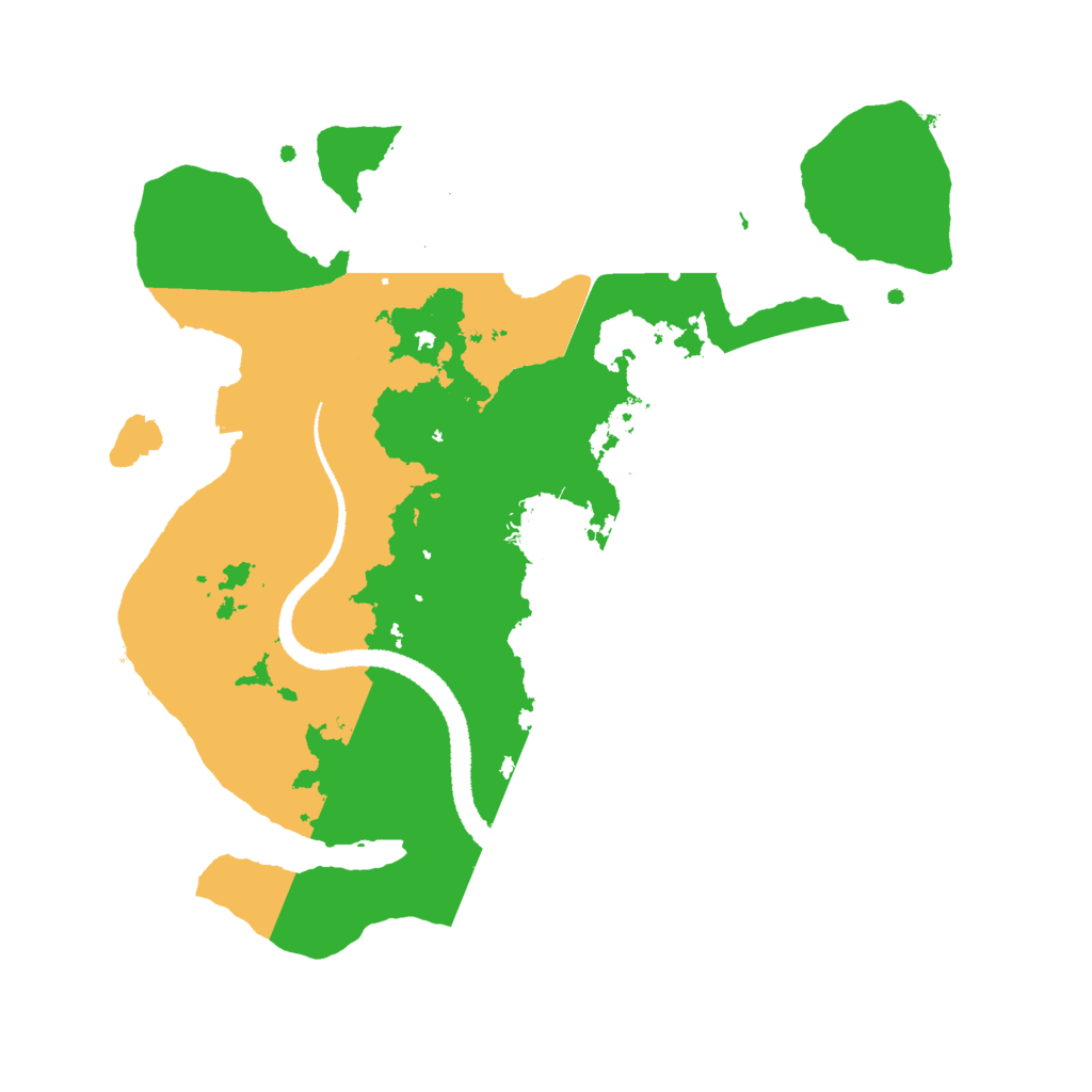 Biome Rust Map: Procedural Map, Size: 2700, Seed: 1756123276