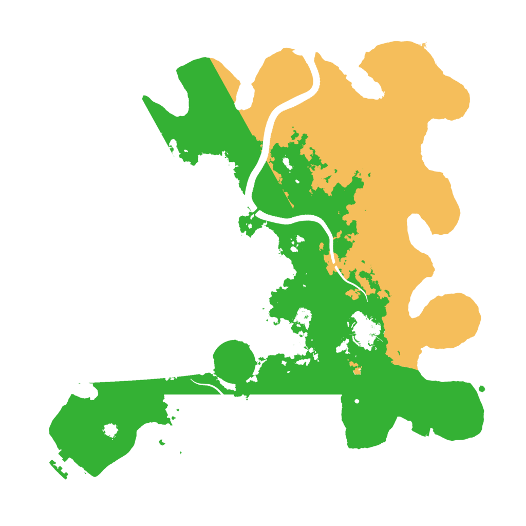 Biome Rust Map: Procedural Map, Size: 3380, Seed: 649861369