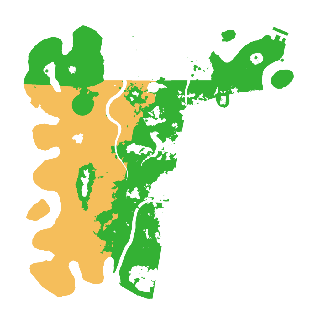 Biome Rust Map: Procedural Map, Size: 4000, Seed: 804800812