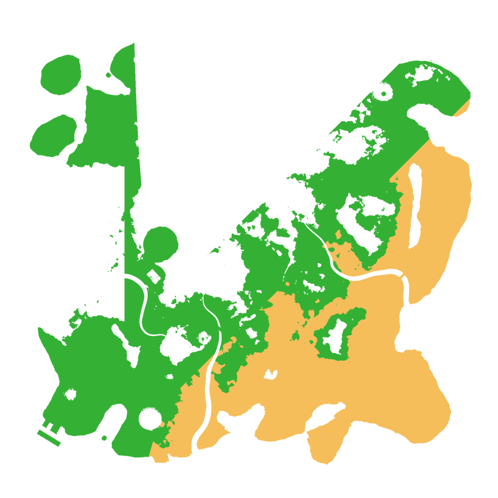Biome Rust Map: Procedural Map, Size: 4000, Seed: 60276913