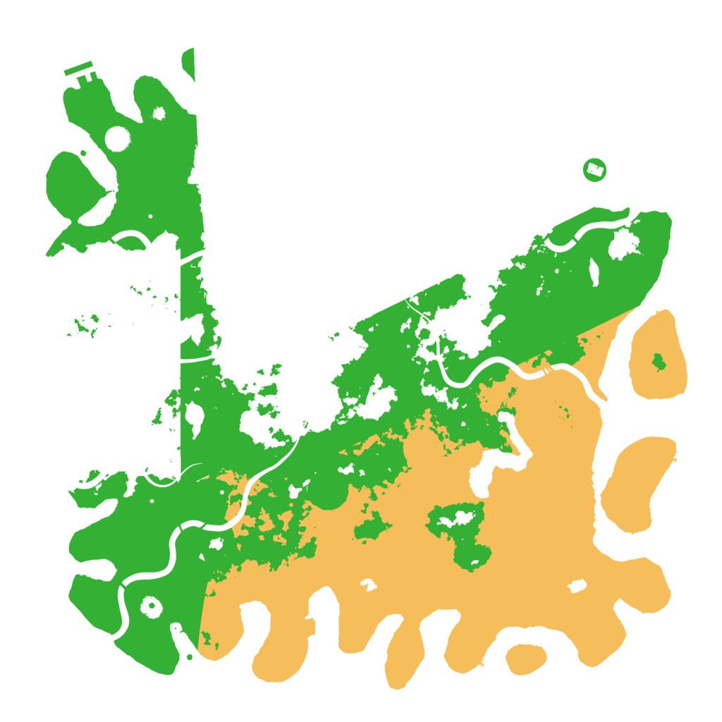 Biome Rust Map: Procedural Map, Size: 5000, Seed: 1601916027
