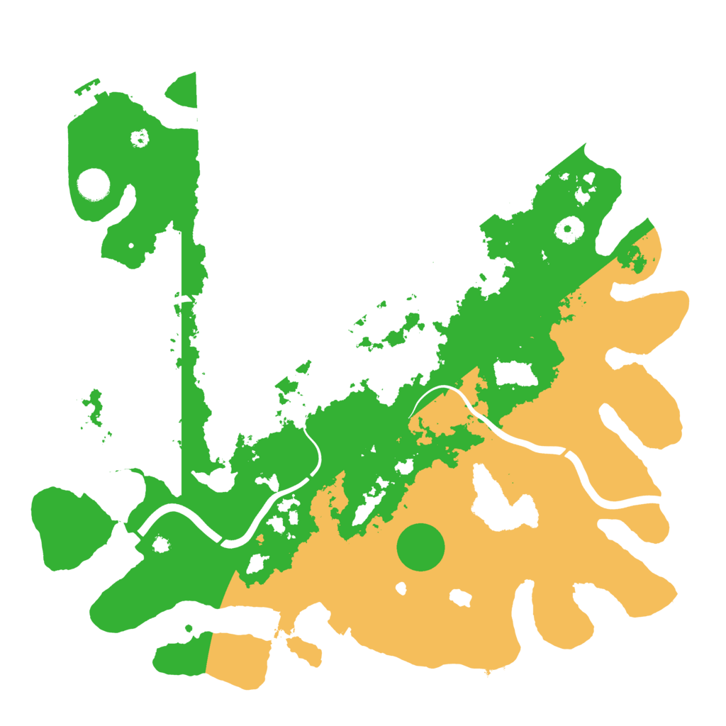 Biome Rust Map: Procedural Map, Size: 4000, Seed: 531742040