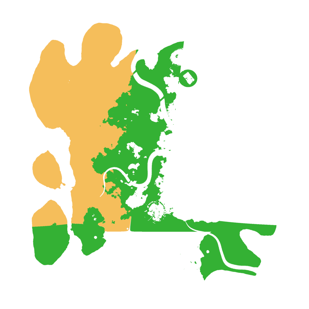 Biome Rust Map: Procedural Map, Size: 3000, Seed: 1695962503