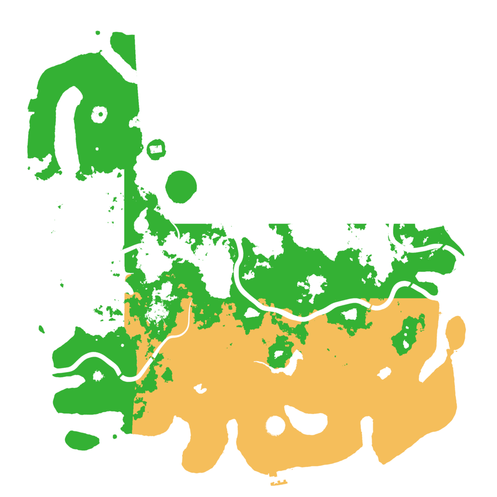 Biome Rust Map: Procedural Map, Size: 4500, Seed: 1465125914