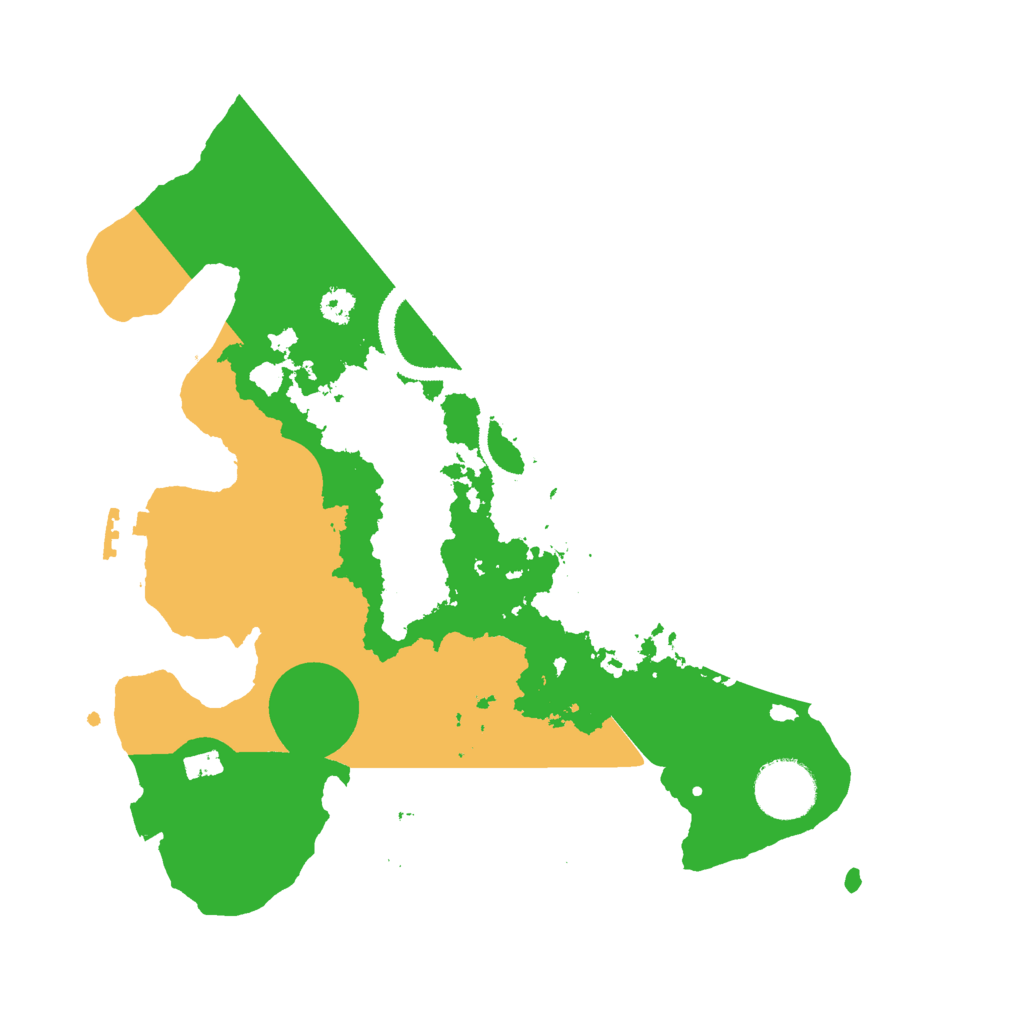 Biome Rust Map: Procedural Map, Size: 3000, Seed: 483457693