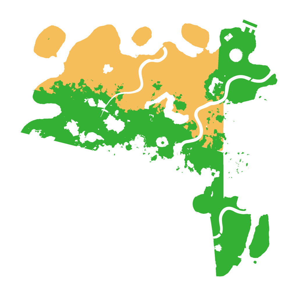 Biome Rust Map: Procedural Map, Size: 4000, Seed: 778490773
