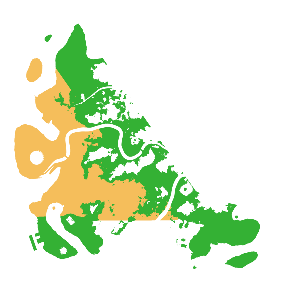 Biome Rust Map: Procedural Map, Size: 3750, Seed: 1244173