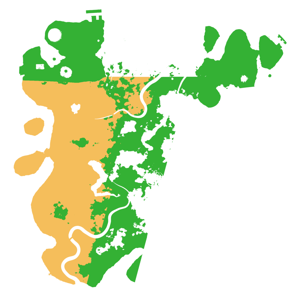 Biome Rust Map: Procedural Map, Size: 4000, Seed: 426422