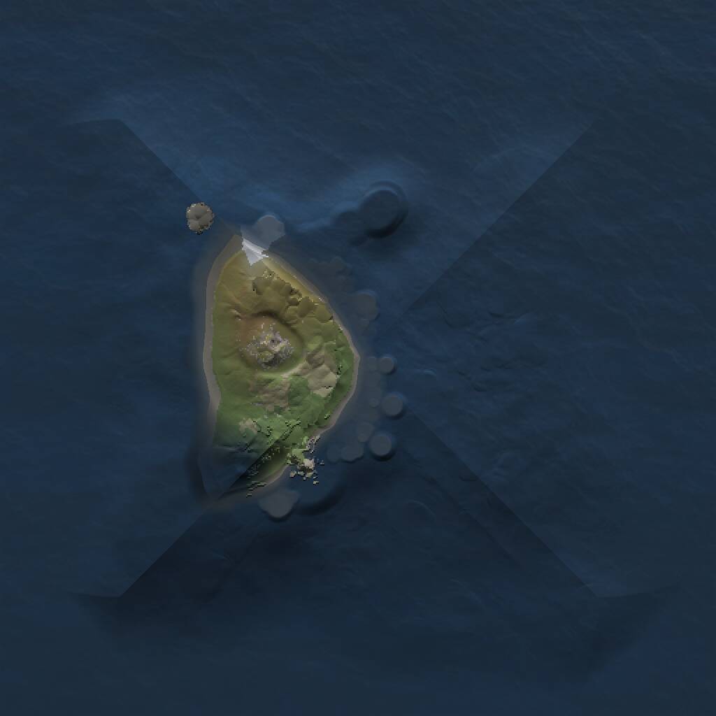 Rust Map: Procedural Map, Size: 1000, Seed: 1197801886, 1 Monuments