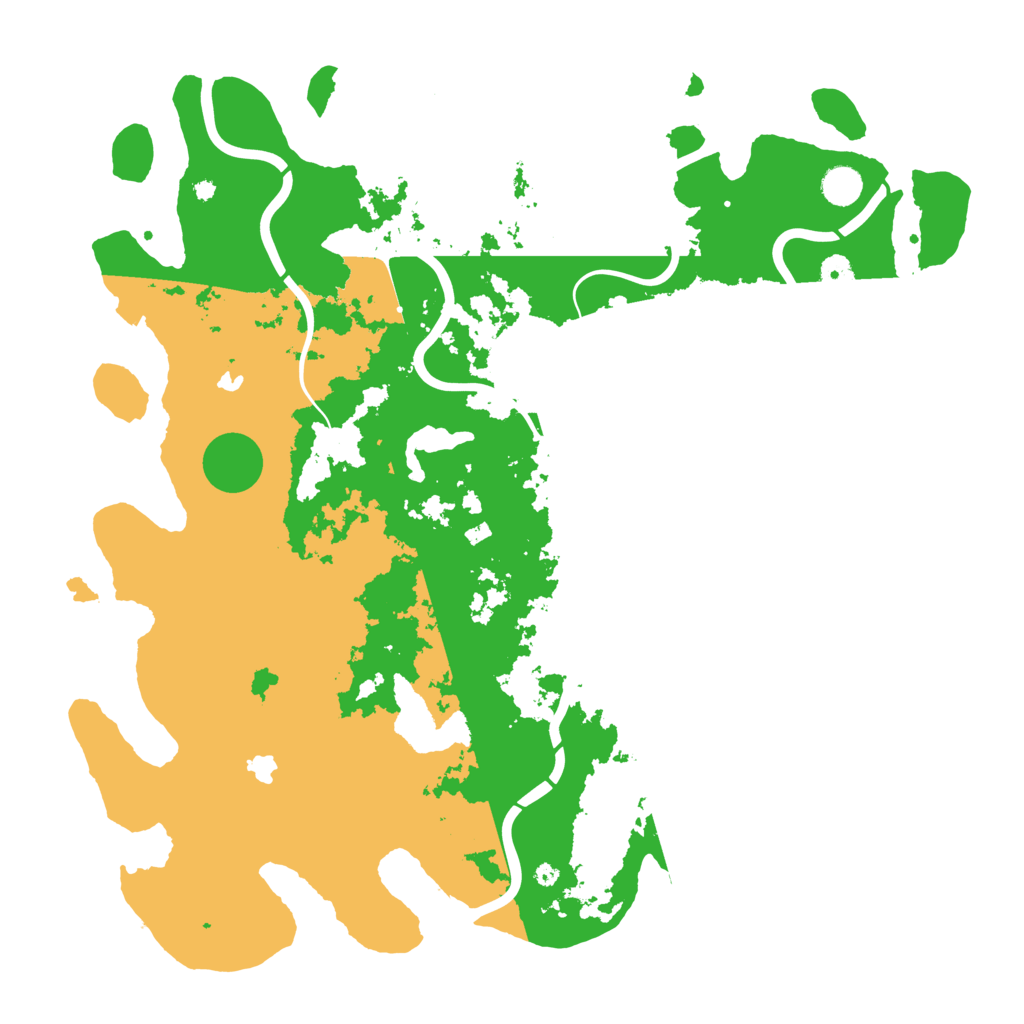 Biome Rust Map: Procedural Map, Size: 4500, Seed: 1779290803