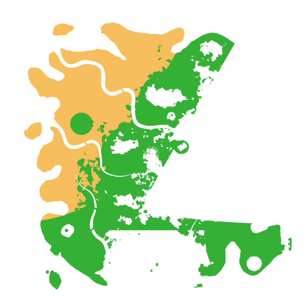 Biome Rust Map: Procedural Map, Size: 3650, Seed: 745412984