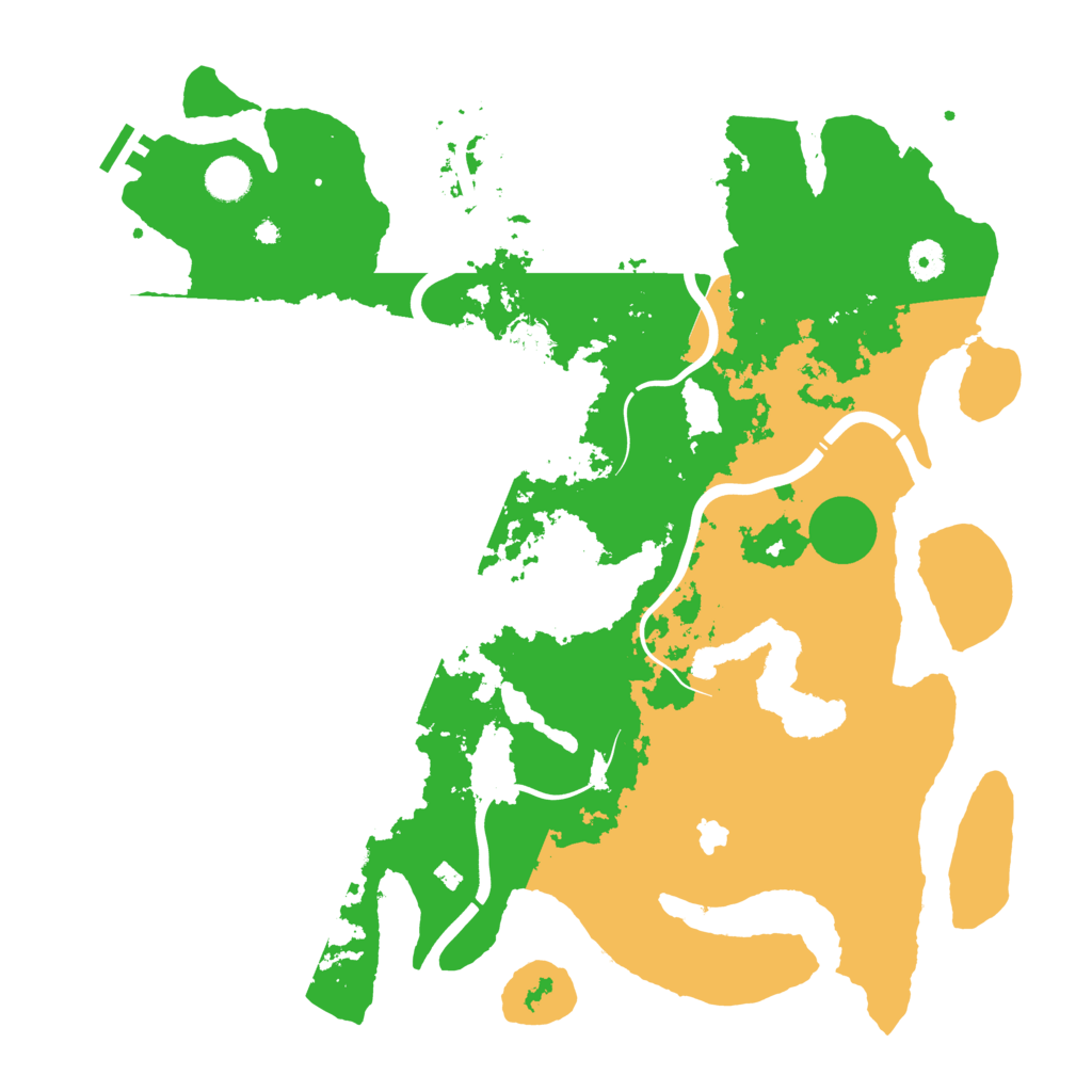 Biome Rust Map: Procedural Map, Size: 4250, Seed: 5563579