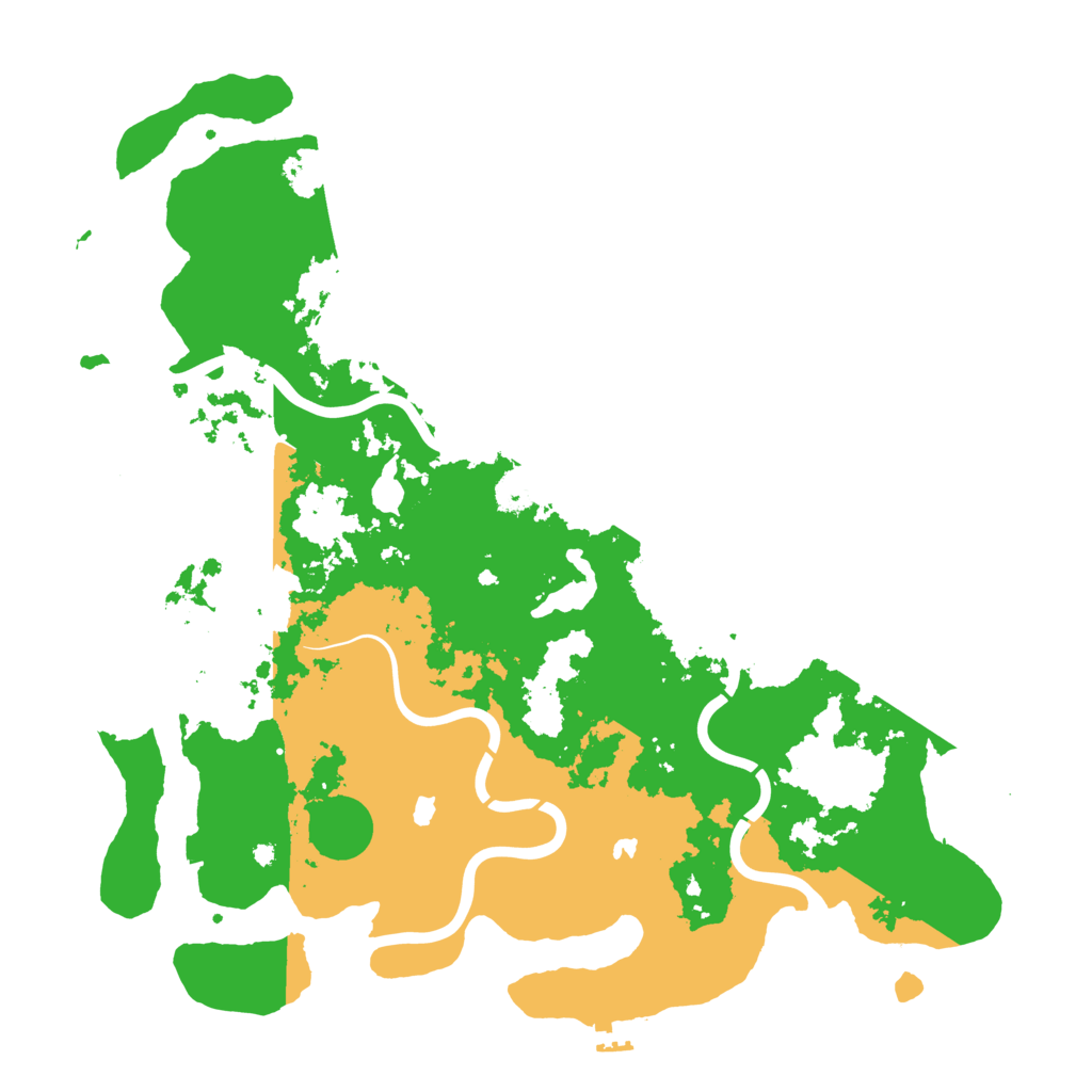 Biome Rust Map: Procedural Map, Size: 4500, Seed: 835654730