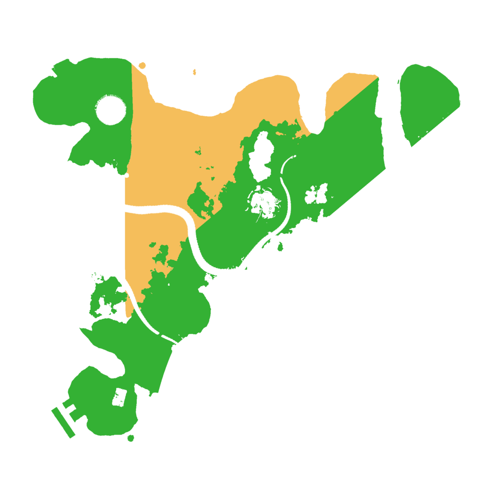 Biome Rust Map: Procedural Map, Size: 2988, Seed: 29901