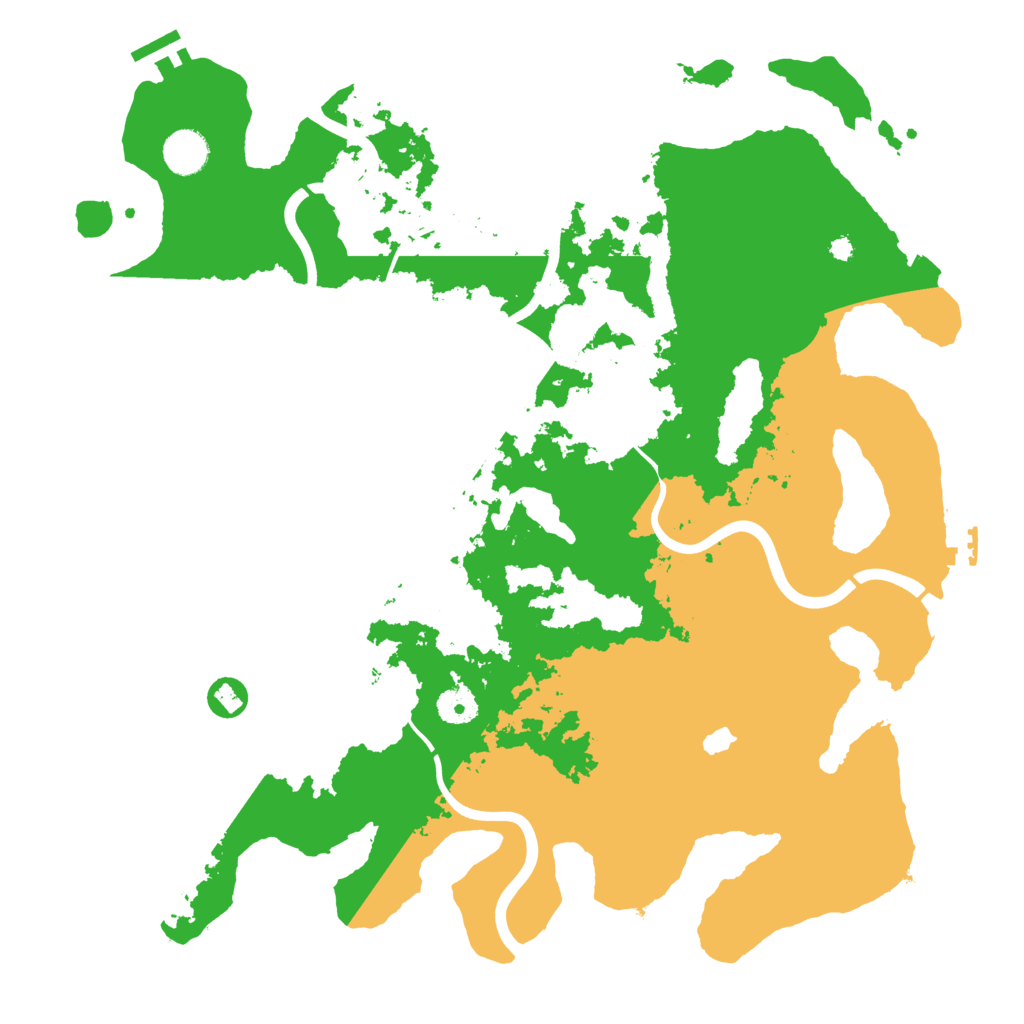 Biome Rust Map: Procedural Map, Size: 4000, Seed: 789986