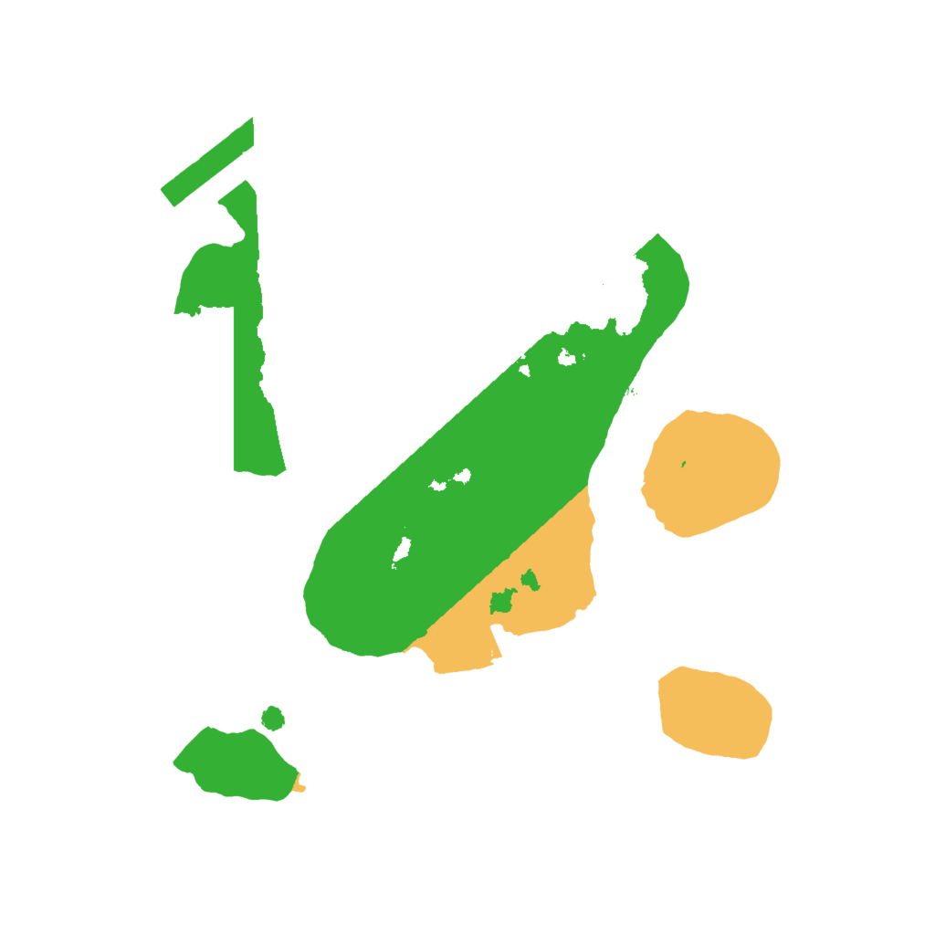 Biome Rust Map: Procedural Map, Size: 1600, Seed: 391239