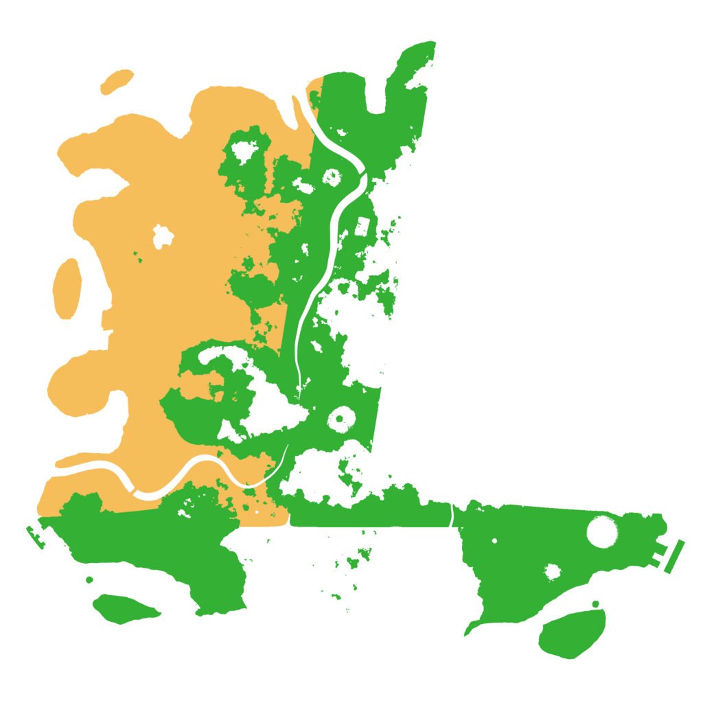 Biome Rust Map: Procedural Map, Size: 4000, Seed: 2041001035