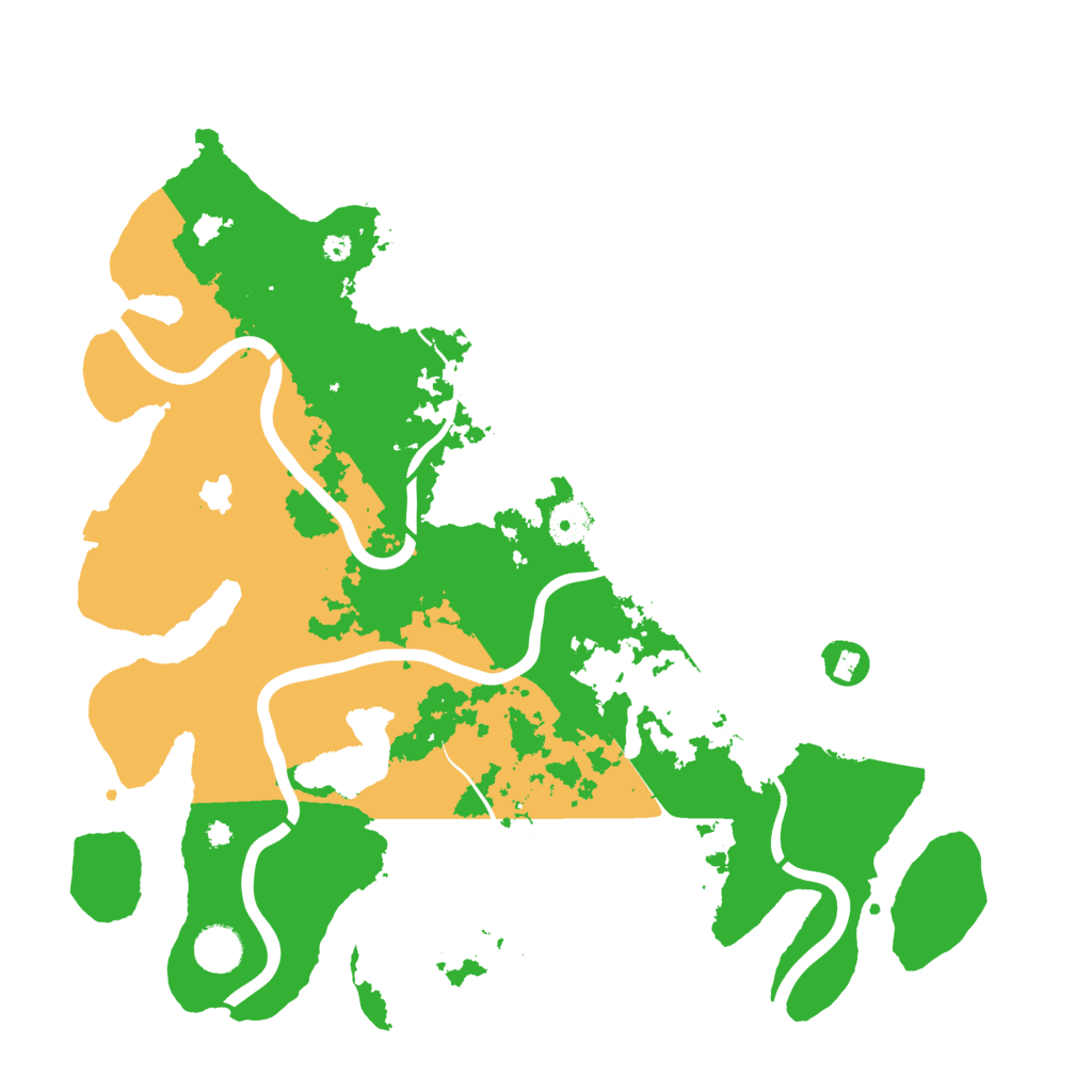 Biome Rust Map: Procedural Map, Size: 4000, Seed: 6468