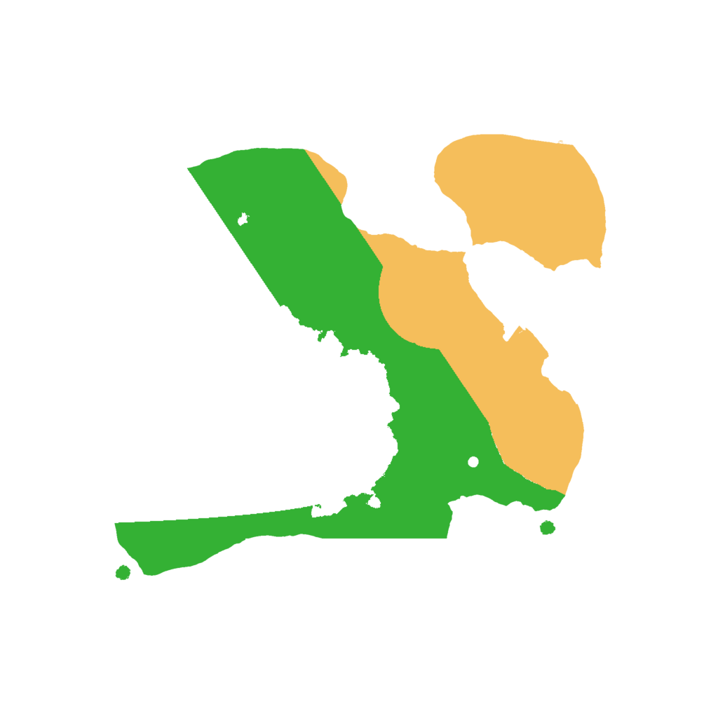 Biome Rust Map: Procedural Map, Size: 2000, Seed: 42692