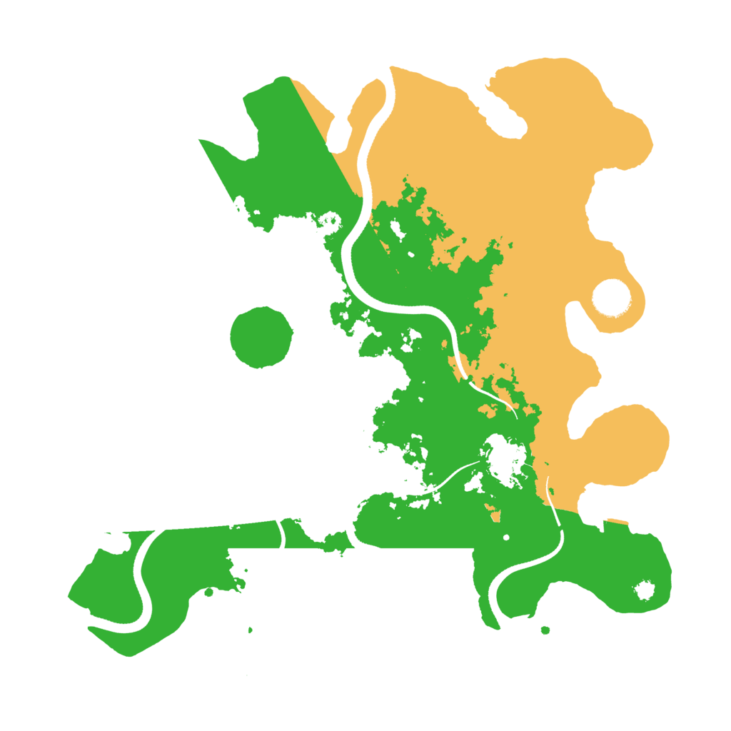Biome Rust Map: Procedural Map, Size: 3397, Seed: 649861369