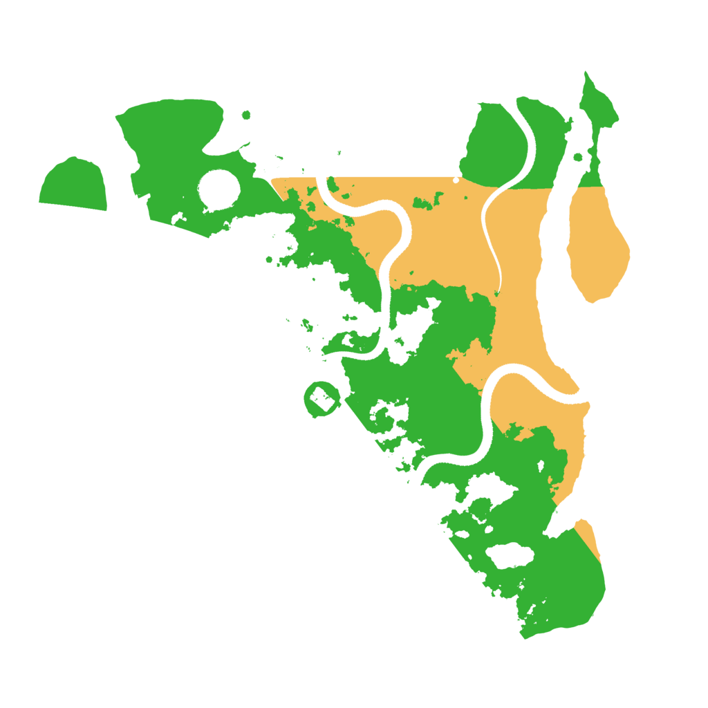 Biome Rust Map: Procedural Map, Size: 3250, Seed: 2147483646