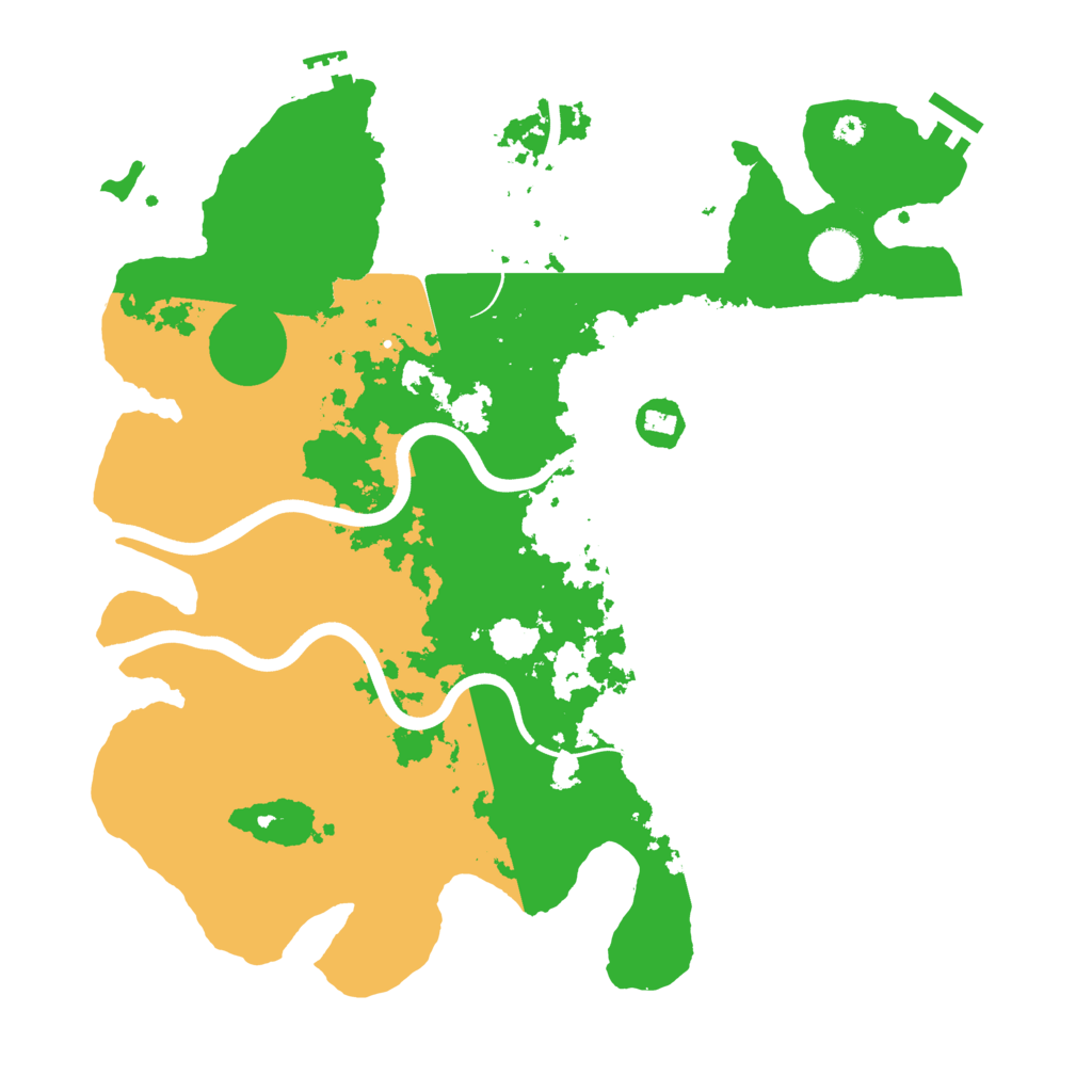 Biome Rust Map: Procedural Map, Size: 3750, Seed: 1732873410