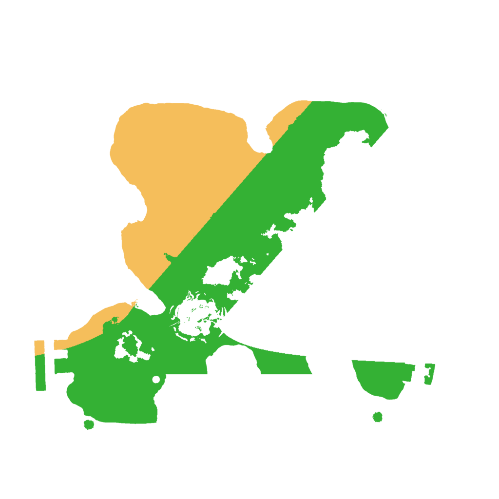 Biome Rust Map: Procedural Map, Size: 2000, Seed: 1596302039